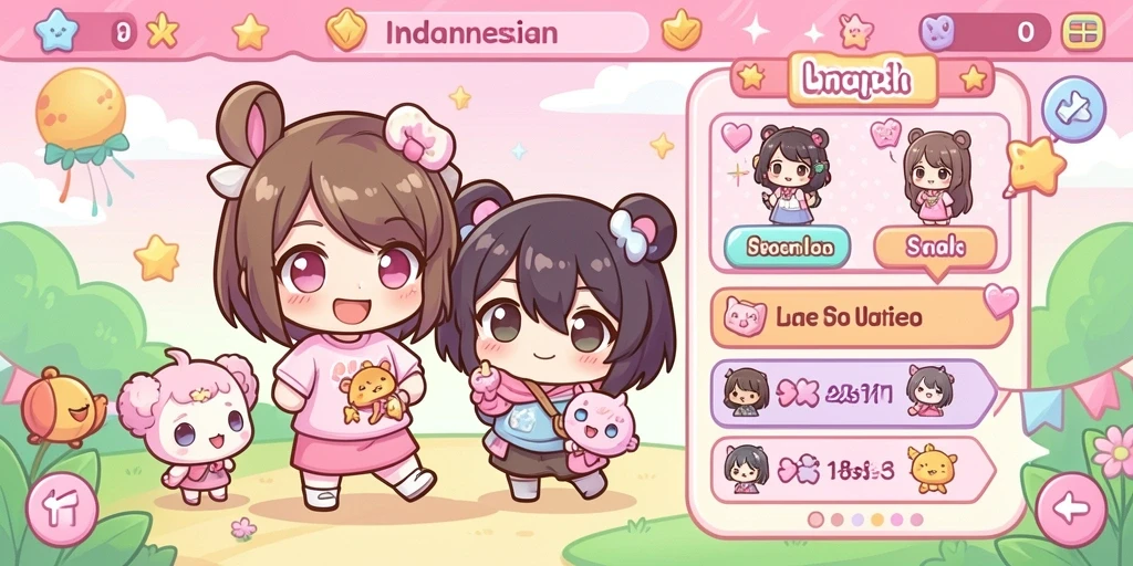 Tampilan antarmuka yang menarik dan sederhana.