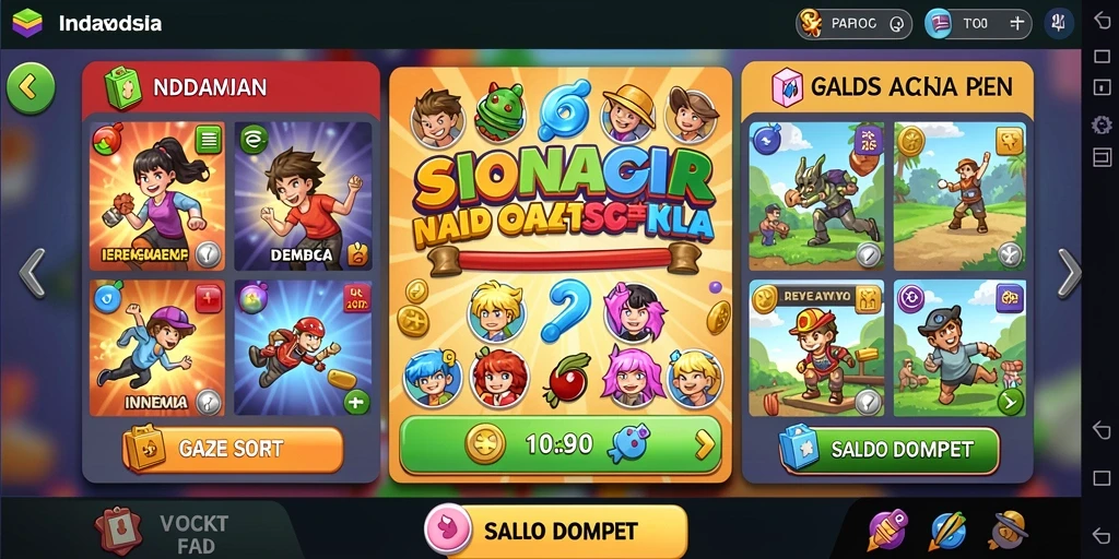 Screenshot aplikasi menunjukkan antarmuka yang intuitif dan menarik.