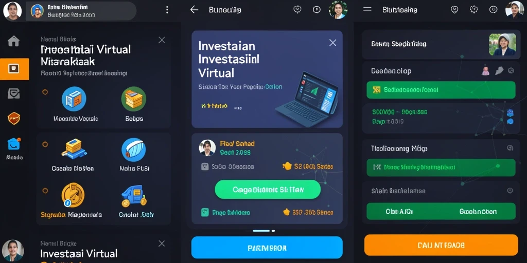 Tampilan awal aplikasi IN22 yang menarik.