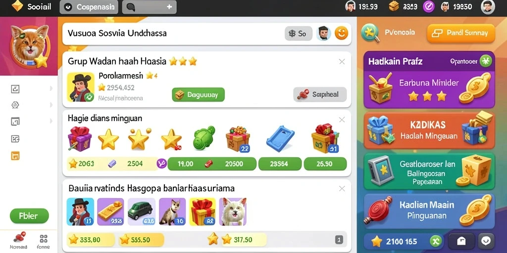 Tampilan antarmuka SELTOTO yang menarik.