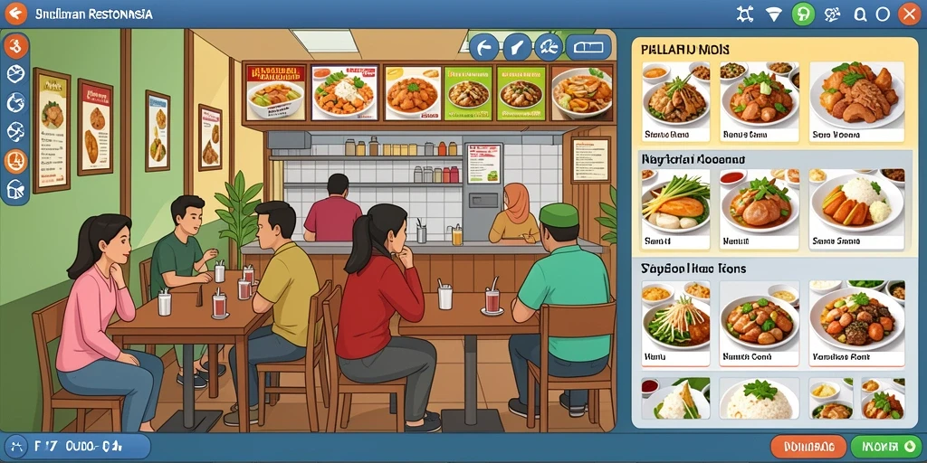 Tampilan antarmuka yang ramah pengguna.